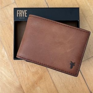Frye leather wallet